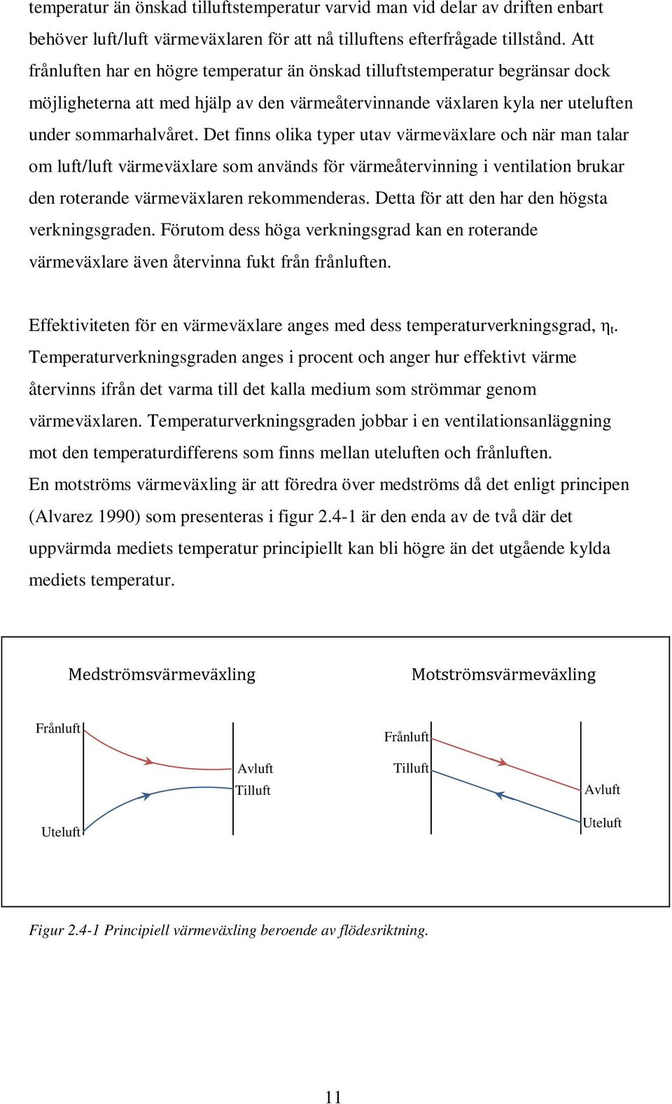 Det finns olika typer utav värmeväxlare och när man talar om luft/luft värmeväxlare som används för värmeåtervinning i ventilation brukar den roterande värmeväxlaren rekommenderas.