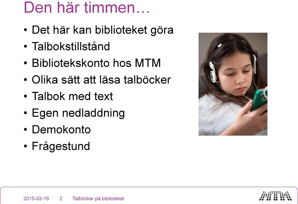 att läsa talböcker Talbok med text Egen nedladdning