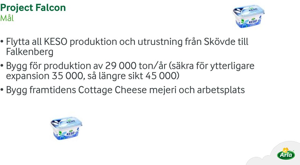 ton/år (säkra för ytterligare expansion 35 000, så längre