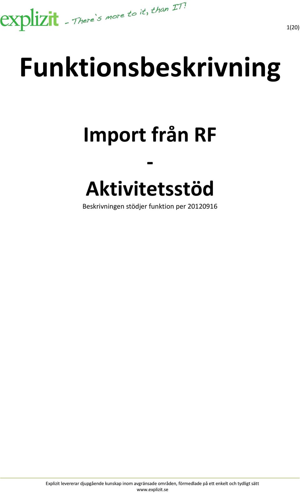 Import från RF -