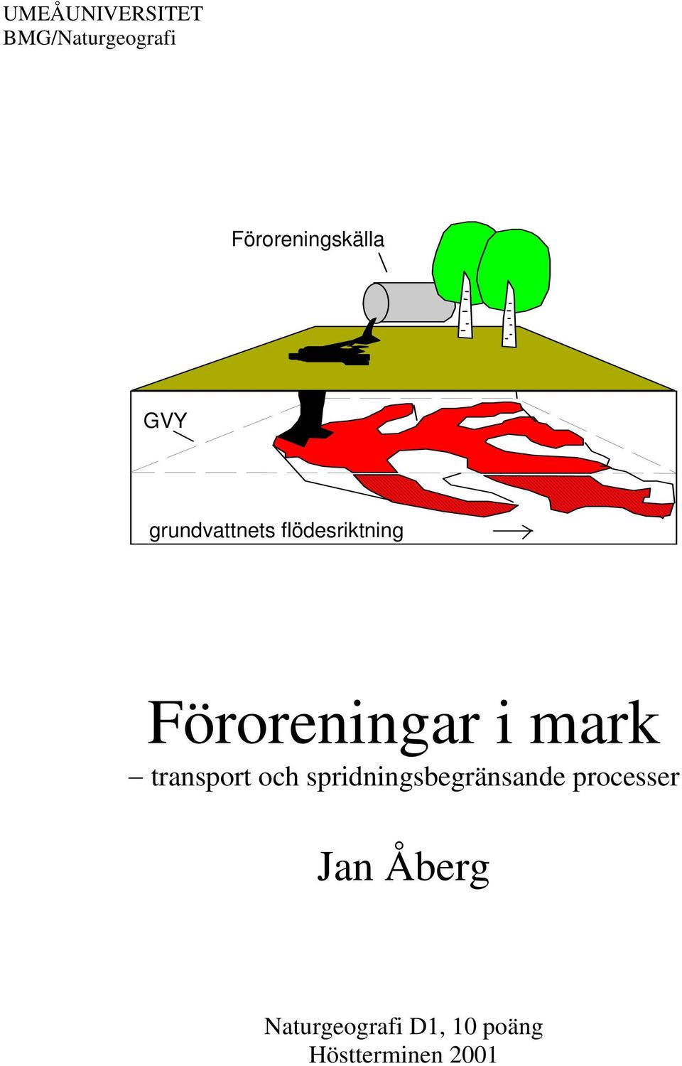 Föroreningar i mark transport och