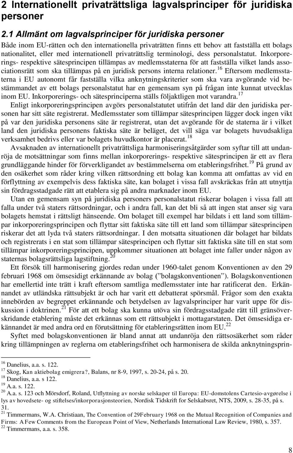 privaträttslig terminologi, dess personalstatut.
