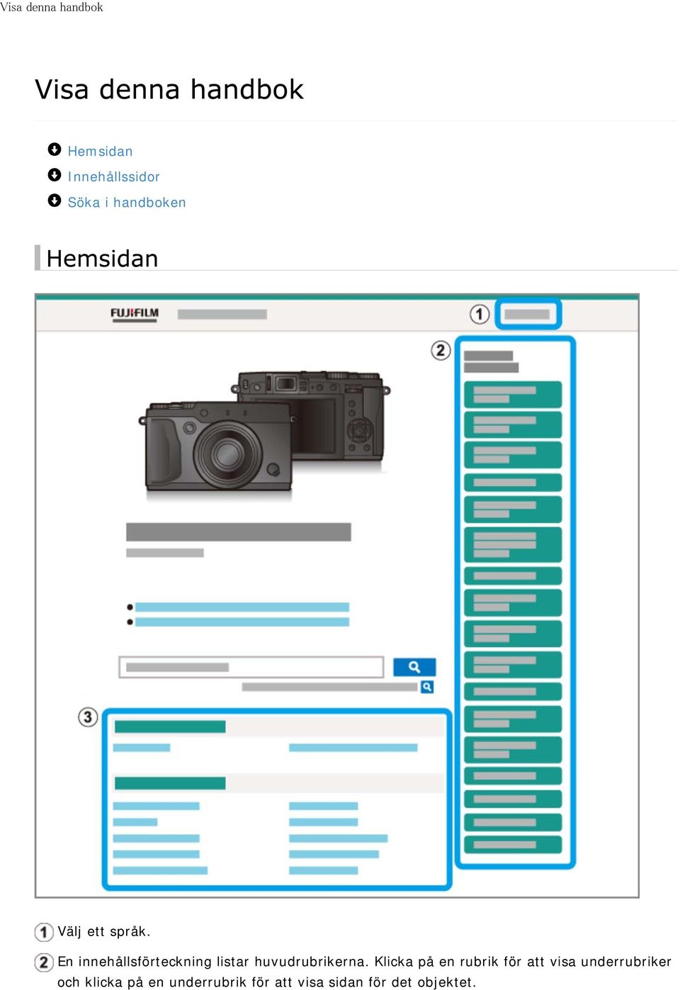 En innehållsförteckning listar huvudrubrikerna.