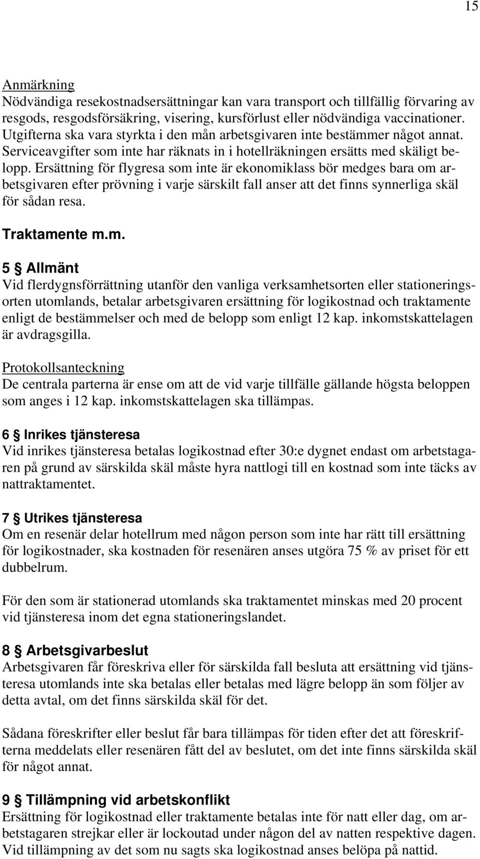 Ersättning för flygresa som 