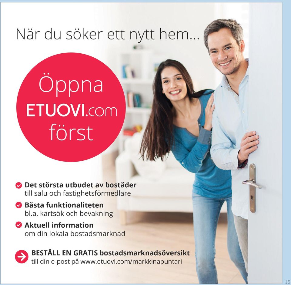 fastighetsförmedlare Bästa funktionaliteten bl.a. kartsök och bevakning