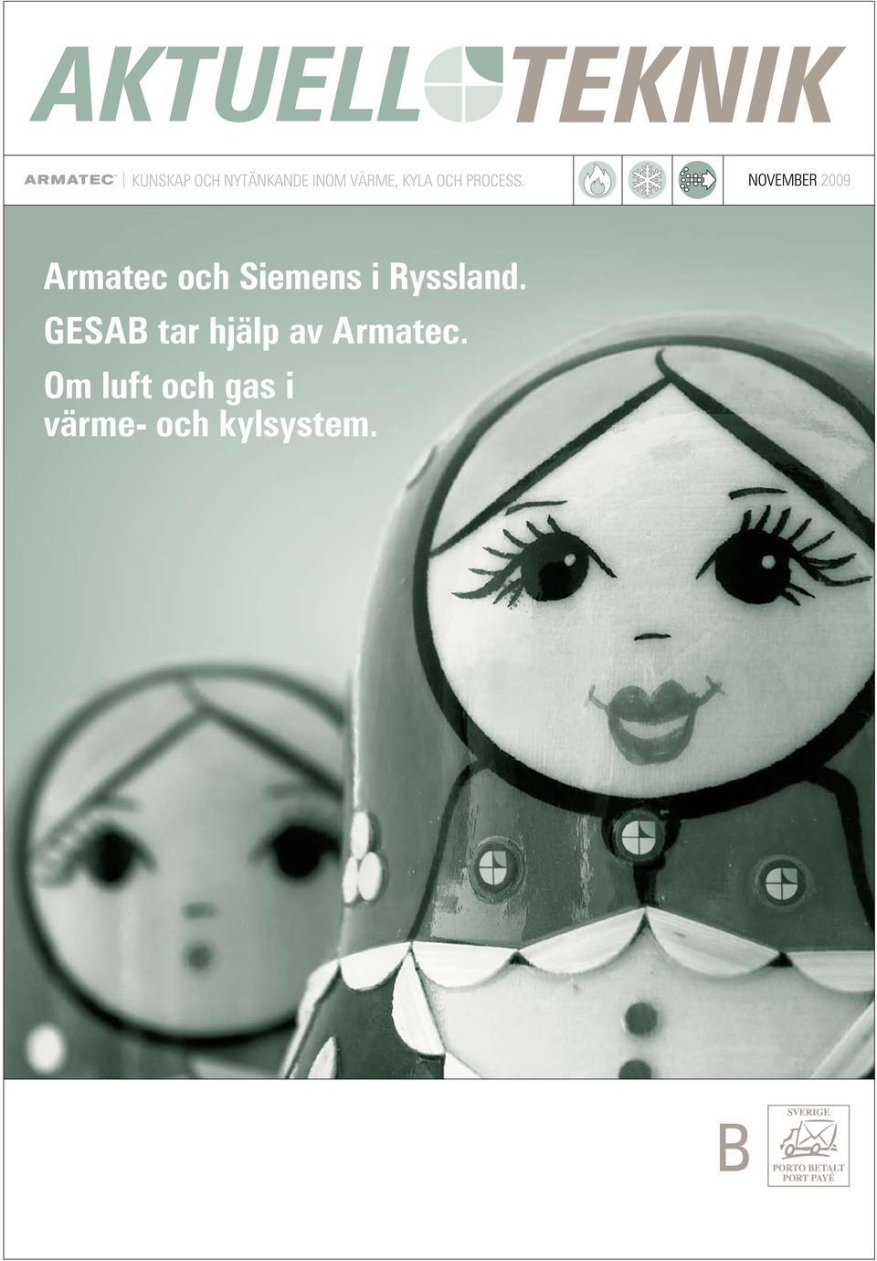 NOVEMBER 2009 Armatec och Siemens i