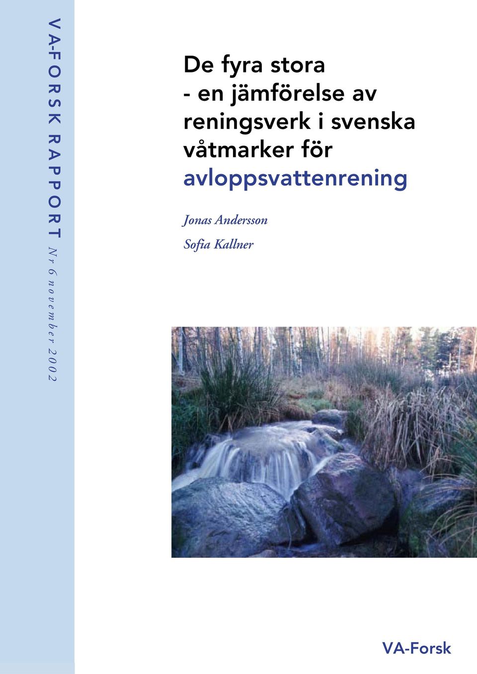 reningsverk i svenska våtmarker för