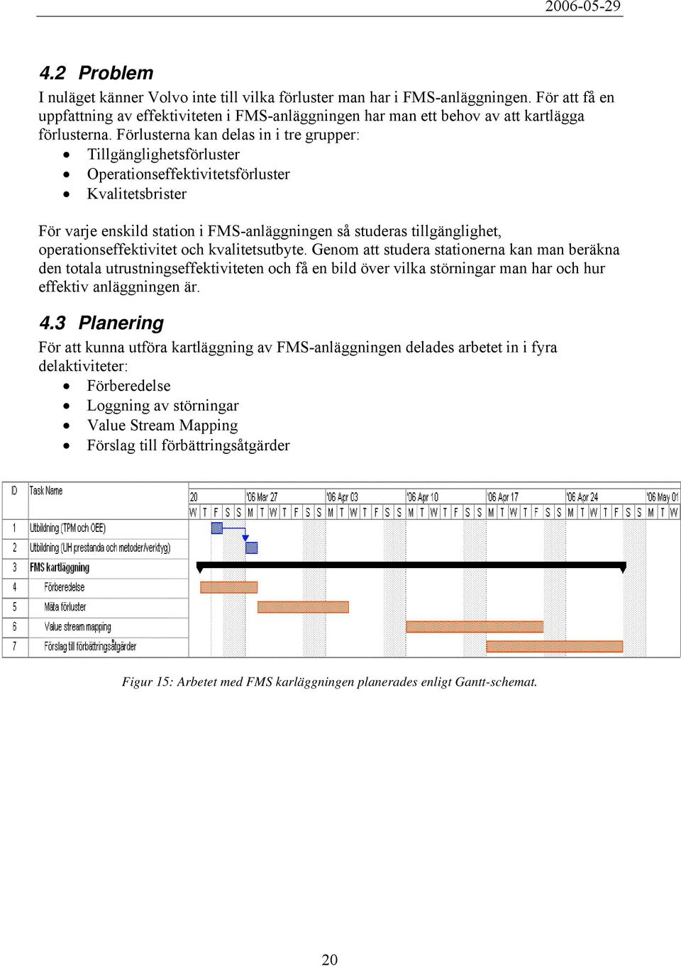 operationseffektivitet och kvalitetsutbyte.