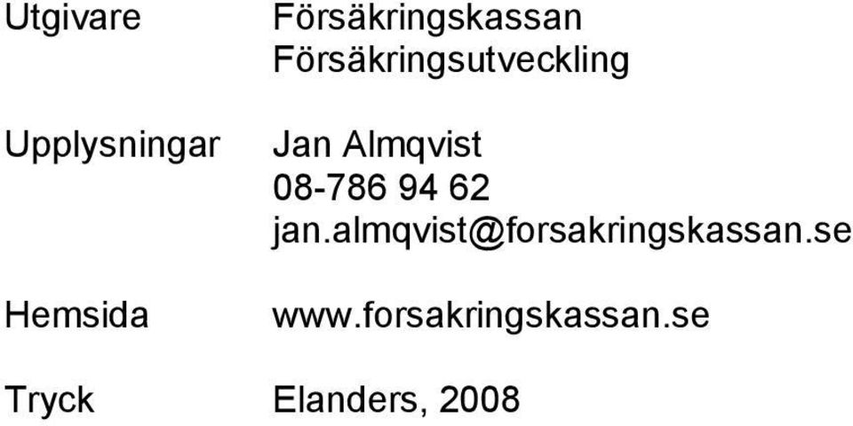 Almqvist 08-786 94 62 jan.