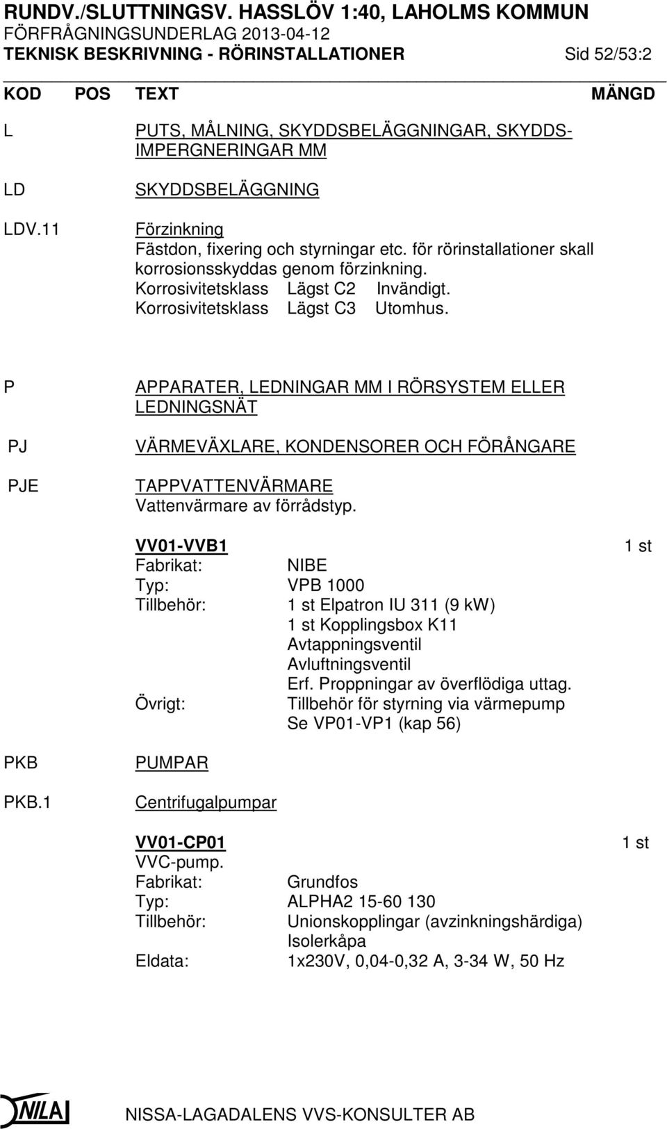 P PJ PJE APPARATER, LEDNINGAR MM I RÖRSYSTEM ELLER LEDNINGSNÄT VÄRMEVÄXLARE, KONDENSORER OCH FÖRÅNGARE TAPPVATTENVÄRMARE Vattenvärmare av förrådstyp.