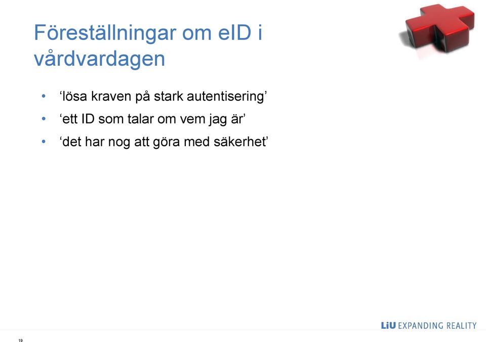 autentisering ett ID som talar om