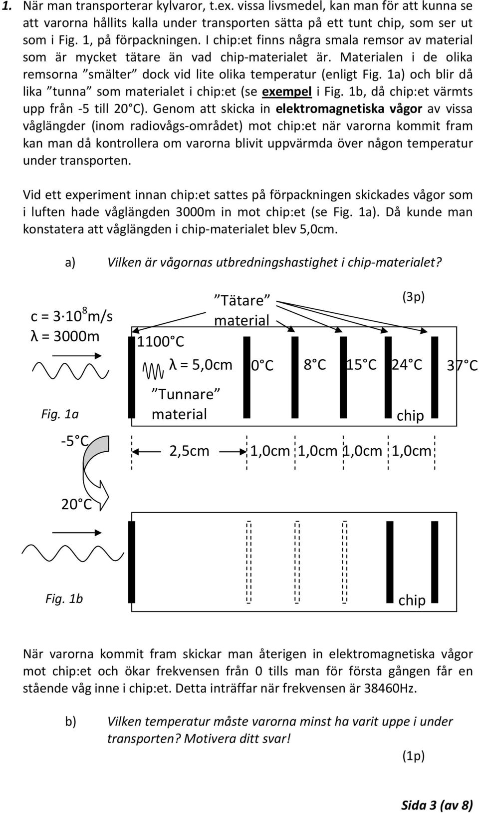 1a) och blir å lika tunna som materialet i chip:et (se exempel i Fig. 1b, å chip:et värmts upp från -5 till 20 C).