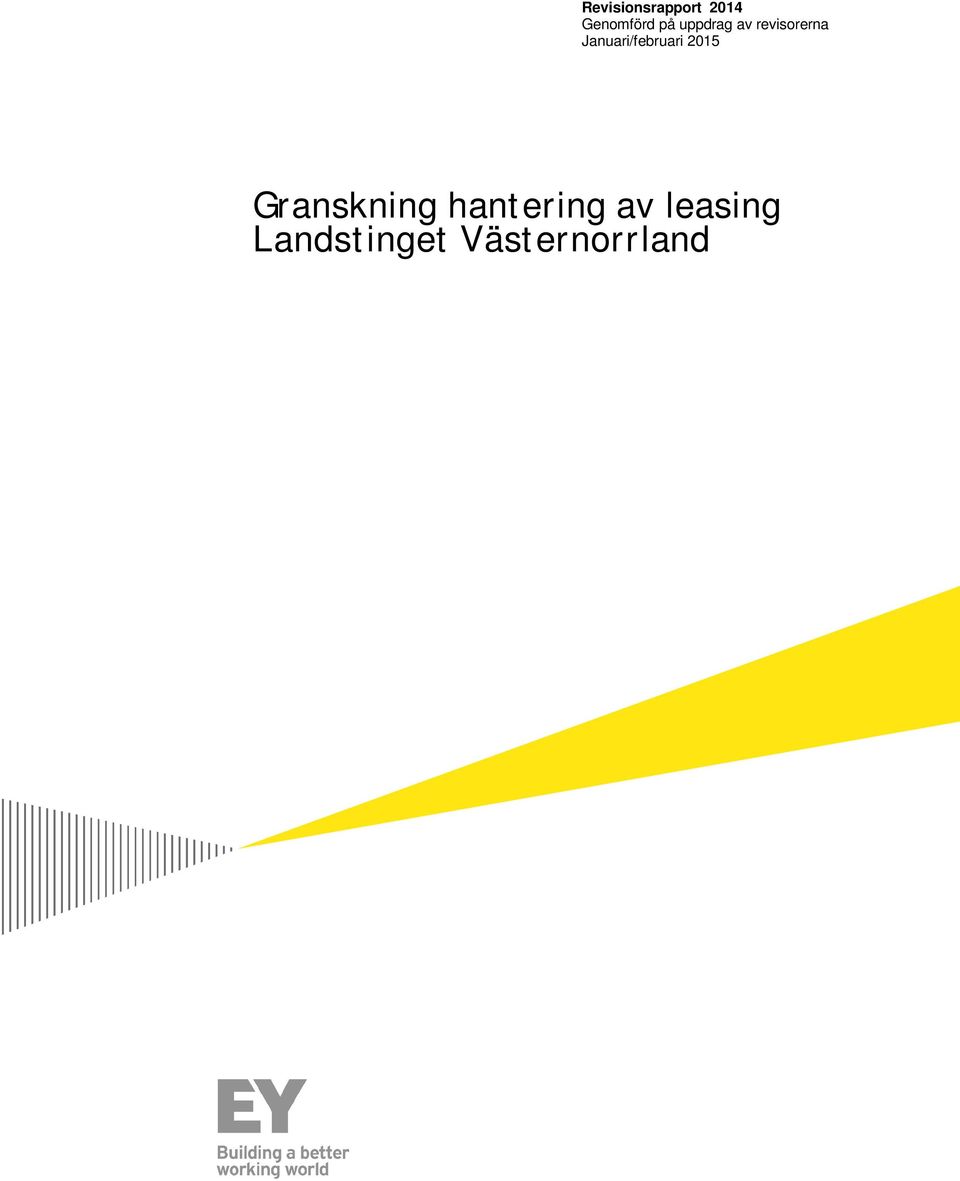 Januari/februari 2015 Granskning