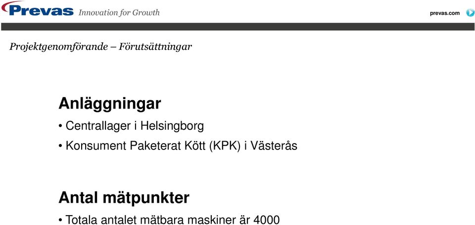 Anläggningar Centrallager i Helsingborg