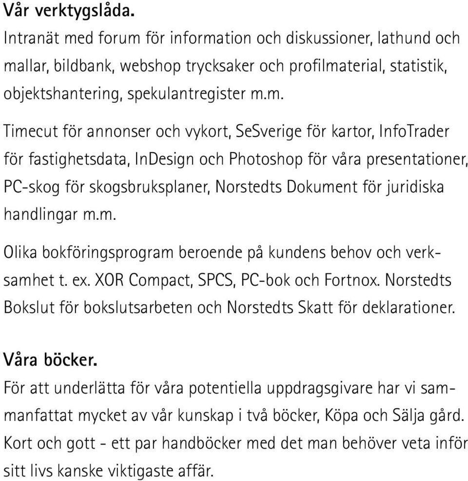 för informa