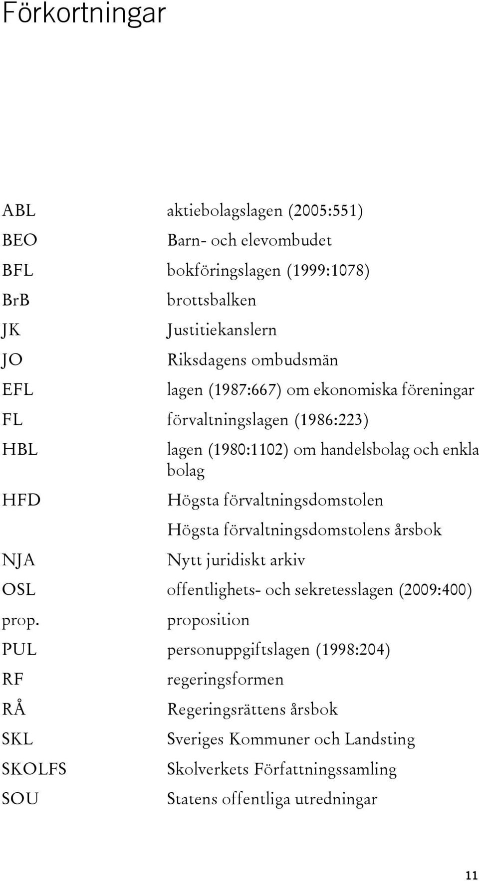 förvaltningsdomstolen Högsta förvaltningsdomstolens årsbok Nytt juridiskt arkiv OSL offentlighets- och sekretesslagen (2009:400) prop.