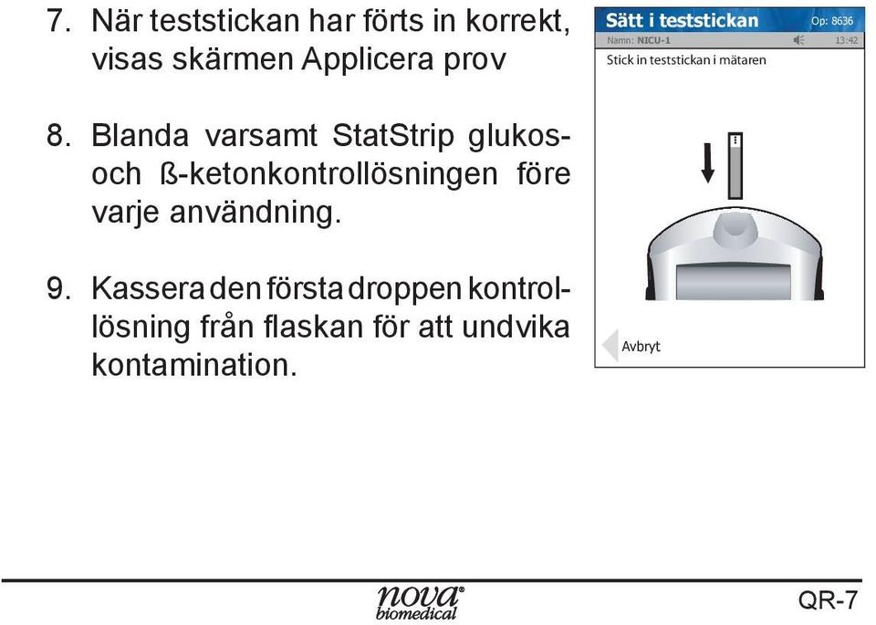 användning. 9.