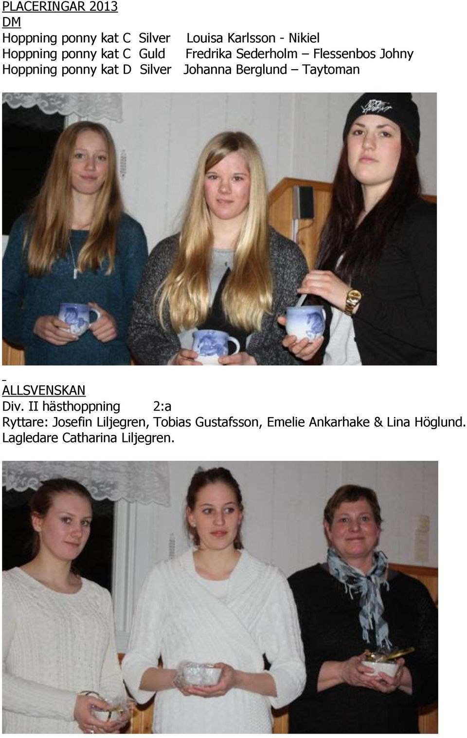 Johanna Berglund Taytoman ALLSVENSKAN Div.