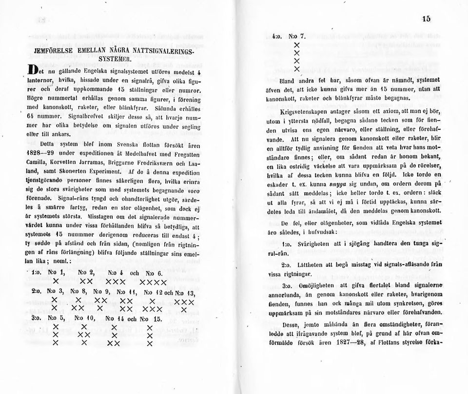 Högre nummertal erhållas genom samma ligurer, i föreninr, med l;anonskott, ral\eter, eller blånlify a1". Sfilunda erhålles 6.1, nummer.