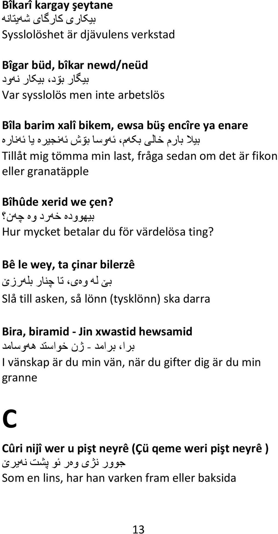 بیھووده خھرد وه چھن Hur mycket betalar du för värdelösa ting?