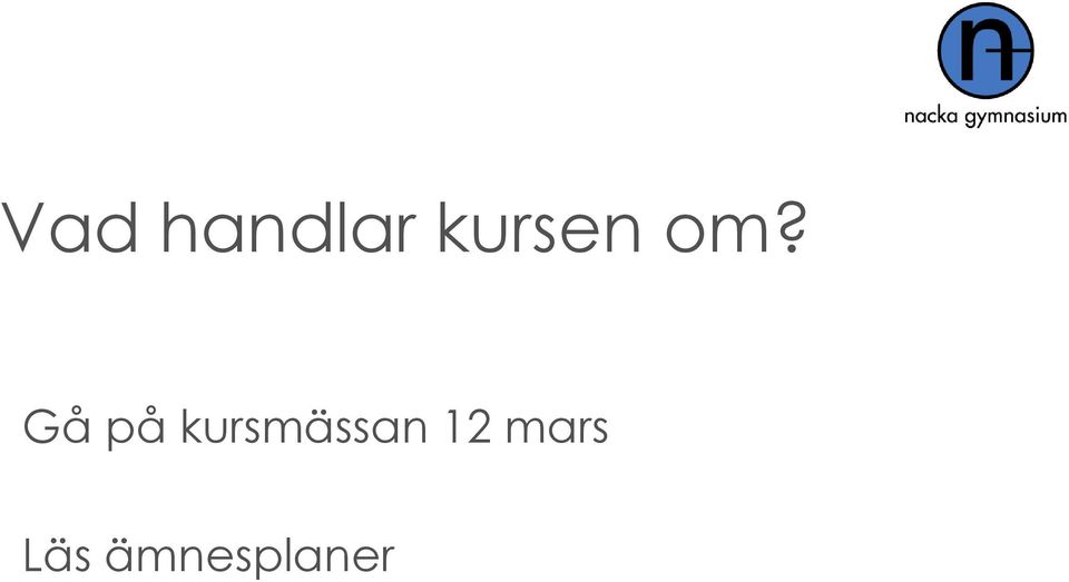 Gå på