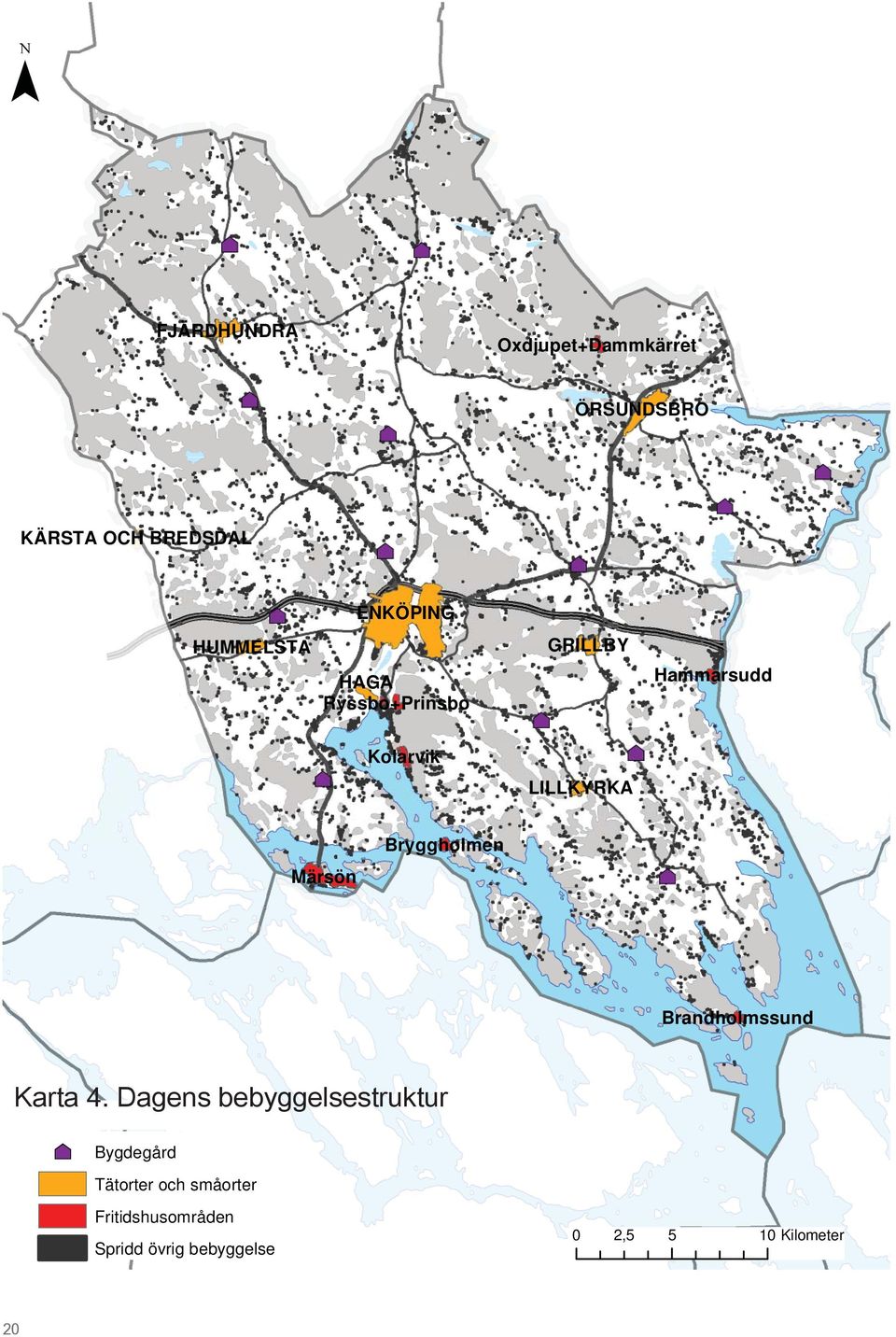 Bryggholmen Brandholmssund Karta 4.