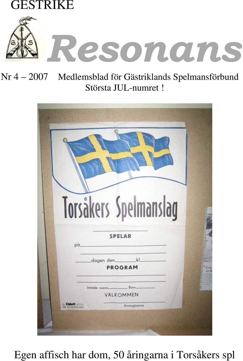 Spelmansförbund Största JUL-numret!