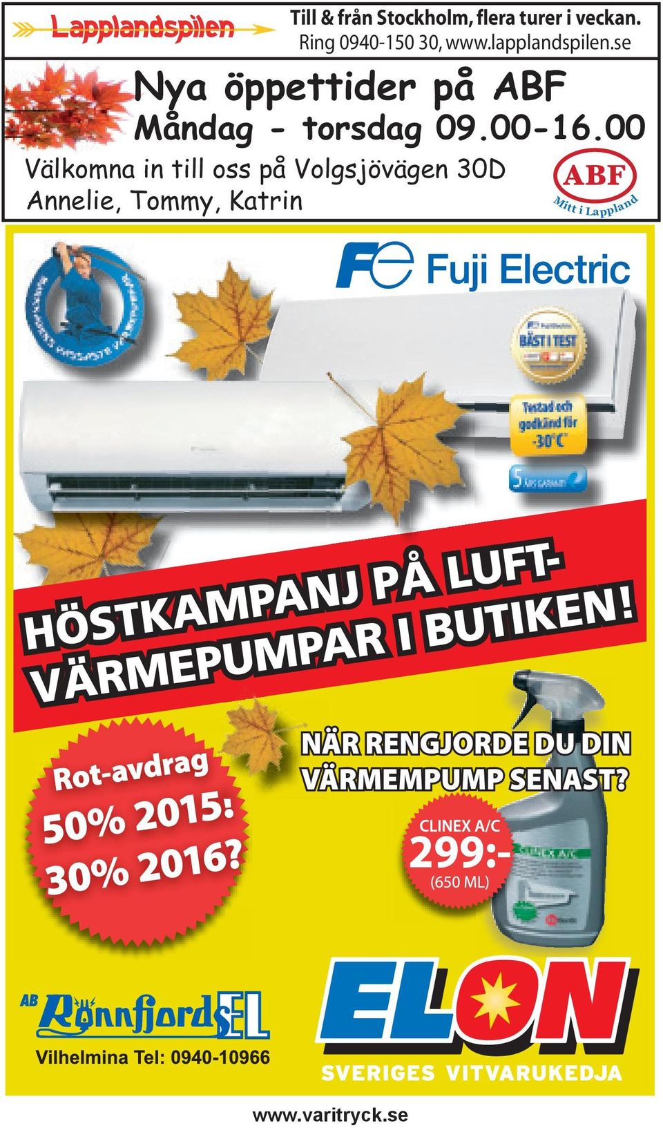 se Nya öppettider på ABF Måndag - torsdag 09.00-16.