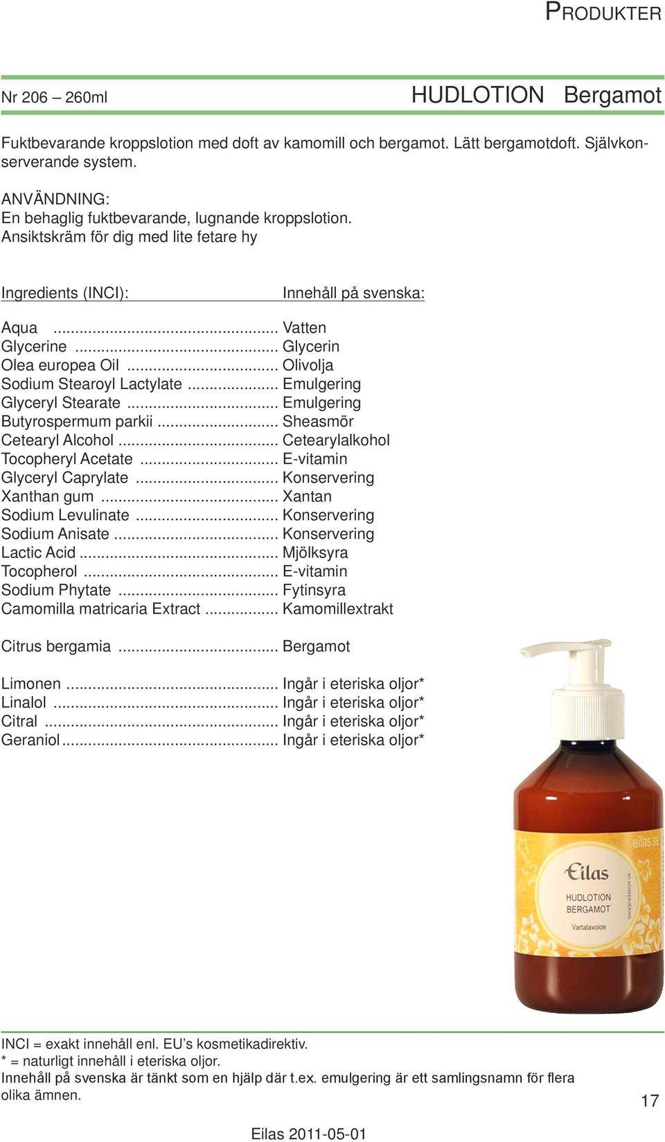 .. Sheasmör Cetearyl Alcohol... Cetearylalkohol Tocopheryl Acetate... E-vitamin Glyceryl Caprylate... Konservering Xanthan gum... Xantan Sodium Levulinate... Konservering Sodium Anisate.