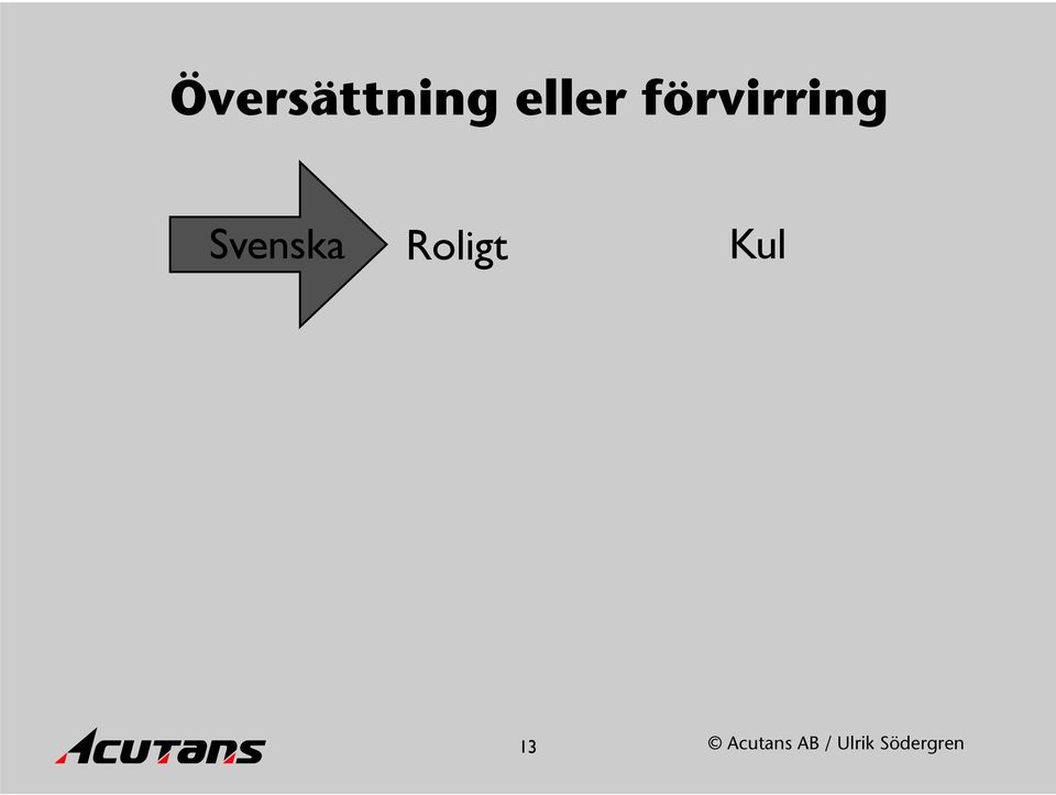 Roligt Kul 13