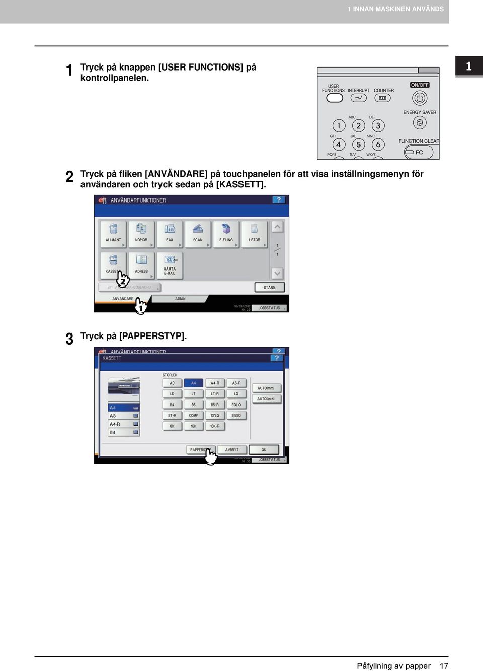 kontrollpanelen.