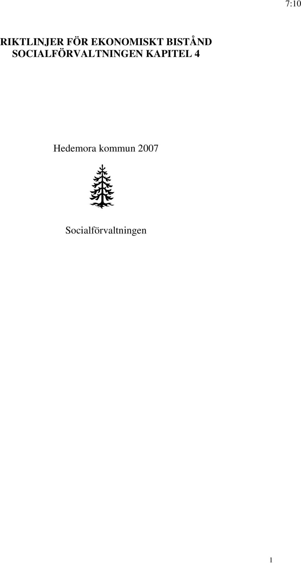 SOCIALFÖRVALTNINGEN