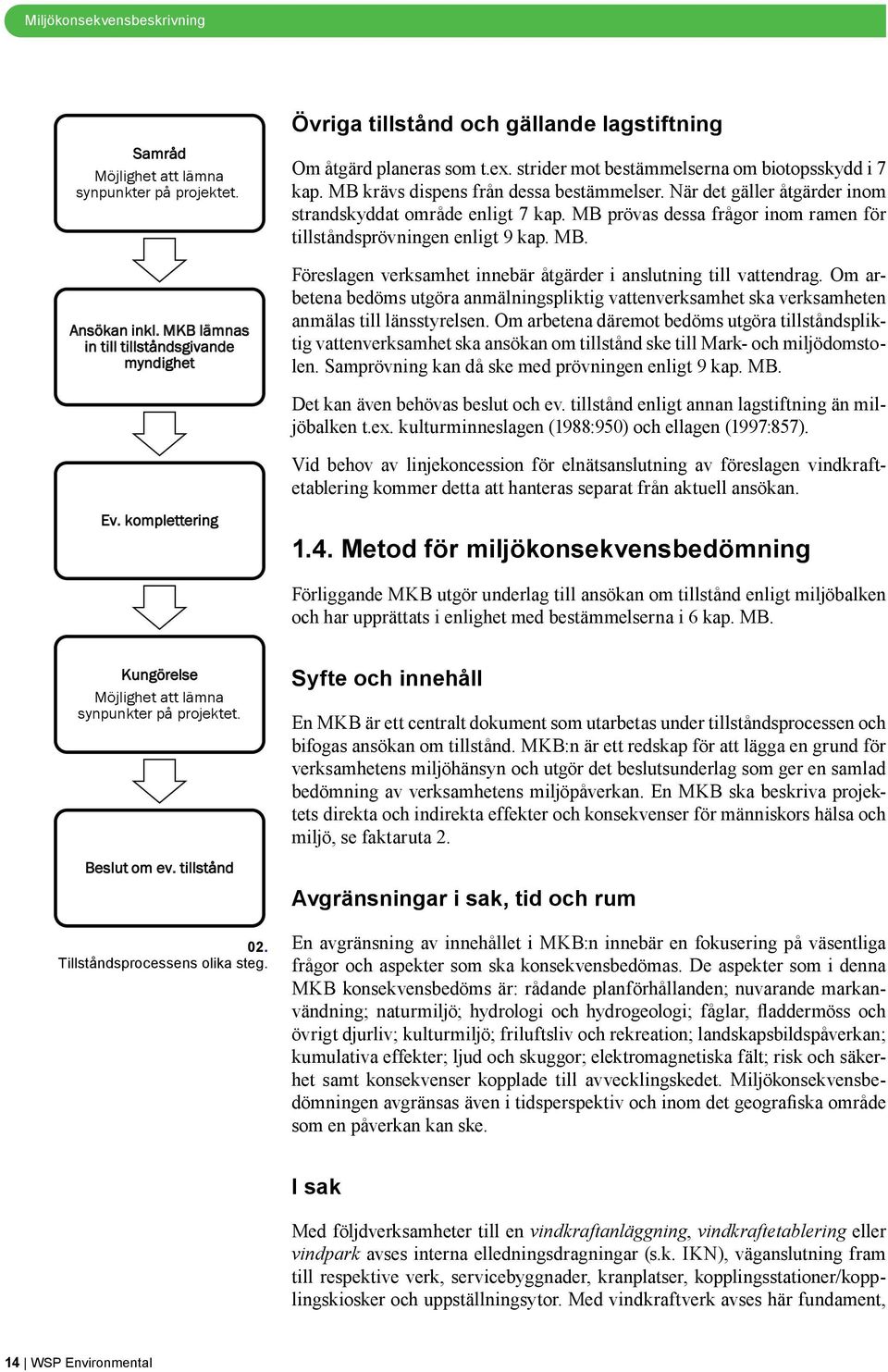 MB krävs dispens från dessa bestämmelser. När det gäller åtgärder inom strandskyddat område enligt 7 kap. MB prövas dessa frågor inom ramen för tillståndsprövningen enligt 9 kap. MB. Föreslagen verksamhet innebär åtgärder i anslutning till vattendrag.