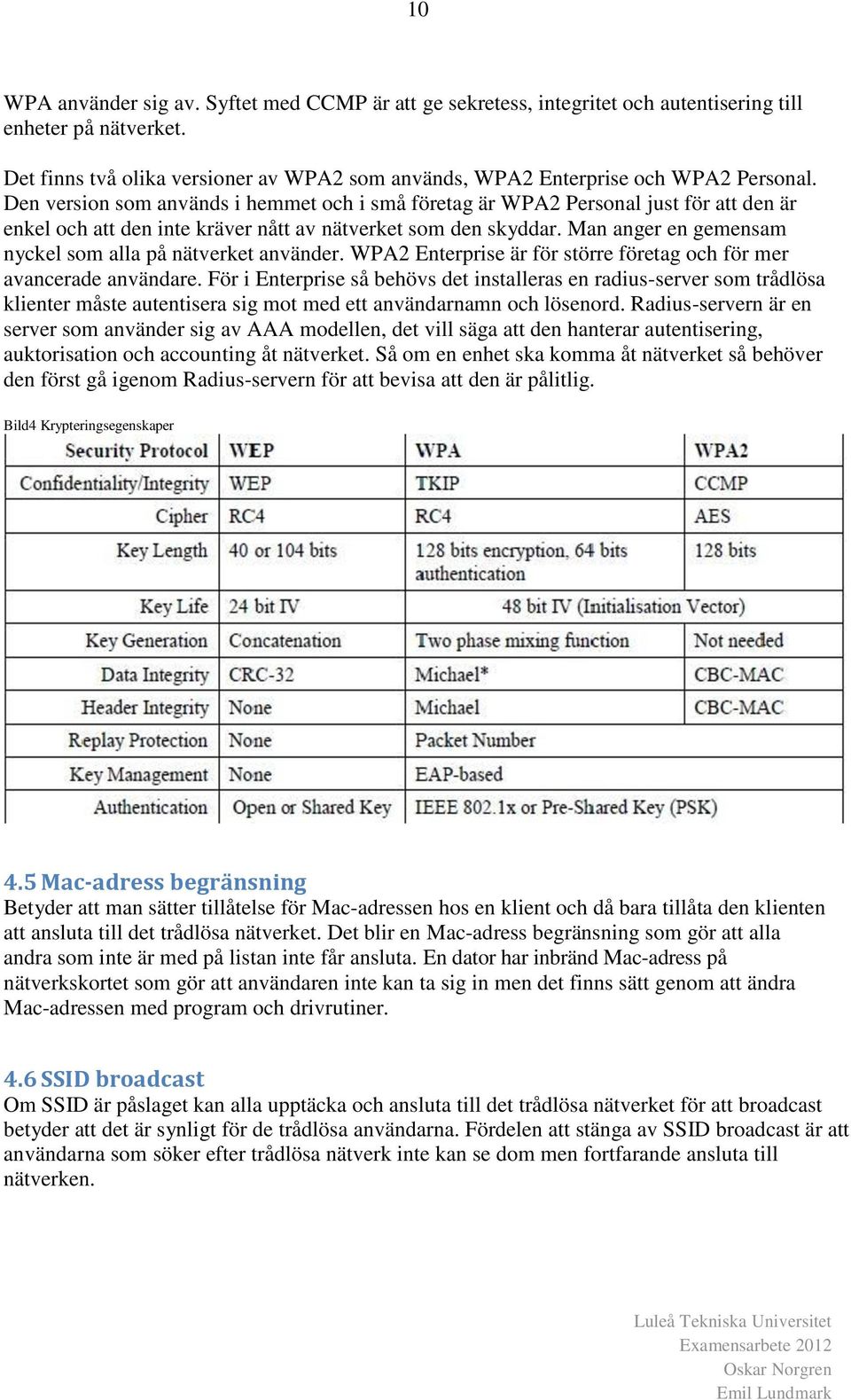 Den version som används i hemmet och i små företag är WPA2 Personal just för att den är enkel och att den inte kräver nått av nätverket som den skyddar.