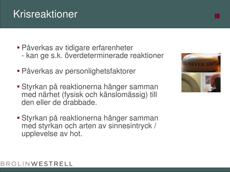 s av tidigare erfarenheter - ka