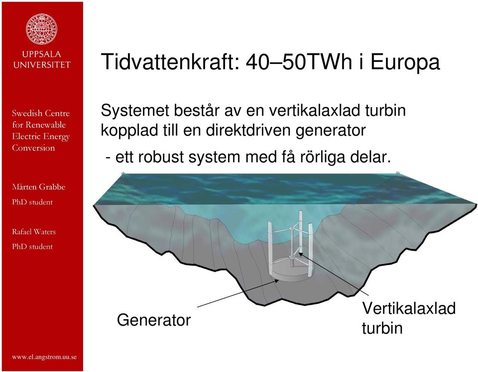 en direktdriven generator - ett robust system