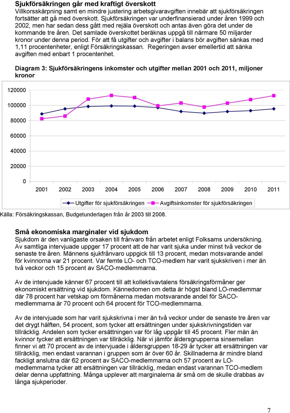 Det samlade överskottet beräknas uppgå till närmare 50 miljarder kronor under denna period.