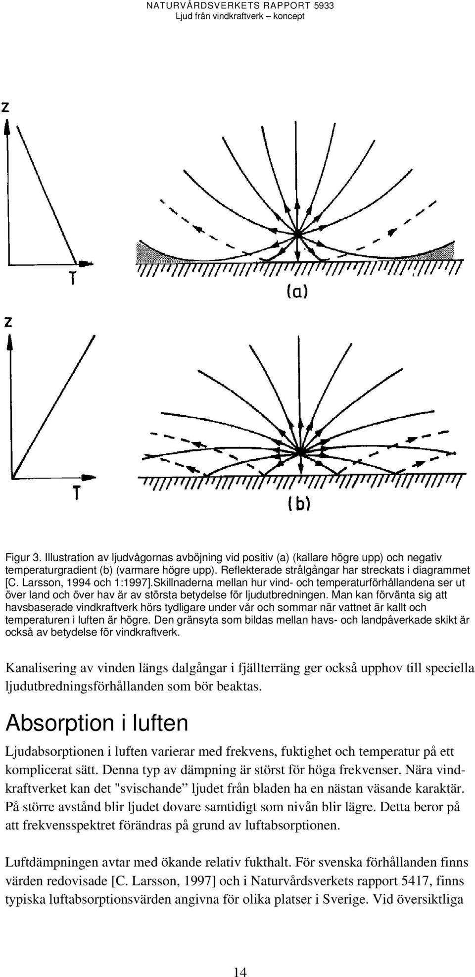 Man kan förvänta sig att havsbaserade vindkraftverk hörs tydligare under vår och sommar när vattnet är kallt och temperaturen i luften är högre.