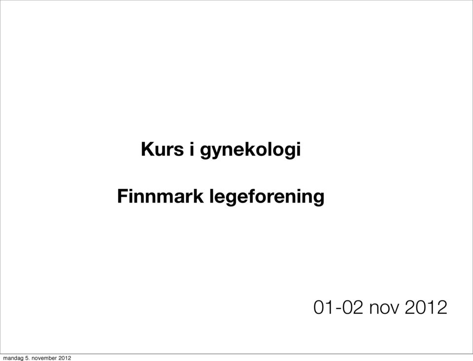 Finnmark