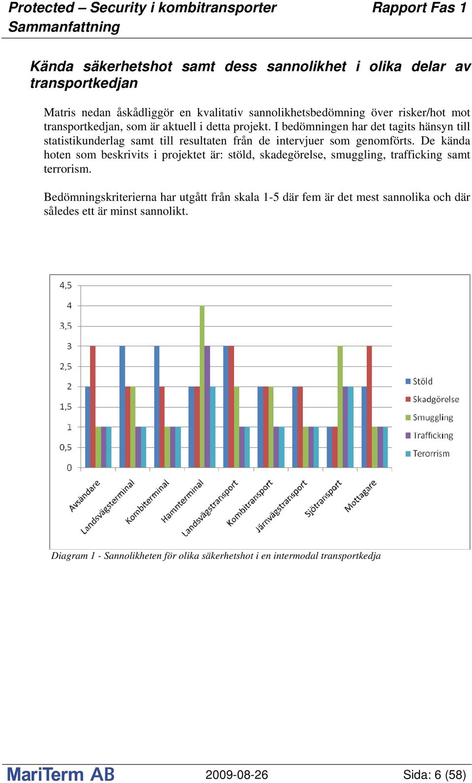 I bedömningen har det tagits hänsyn till statistikunderlag samt till resultaten från de intervjuer som genomförts.