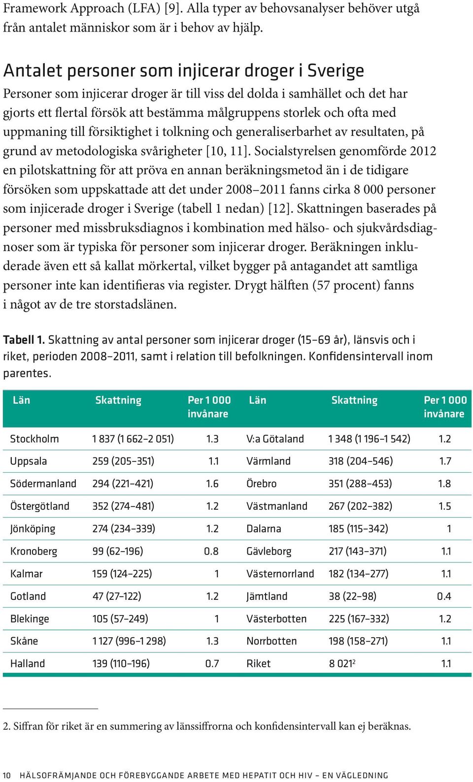 uppmaning till försiktighet i tolkning och generaliserbarhet av resultaten, på grund av metodologiska svårigheter [10, 11].