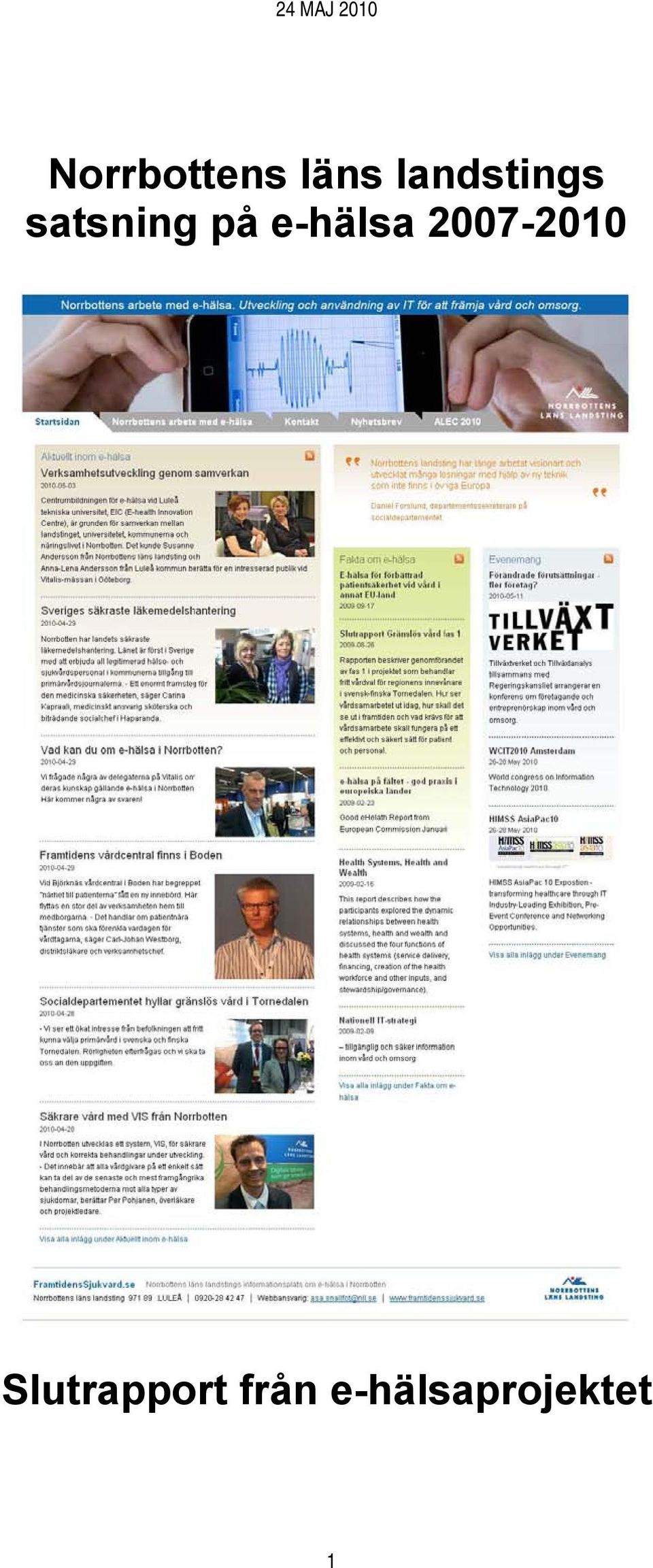 e-hälsa 2007-2010