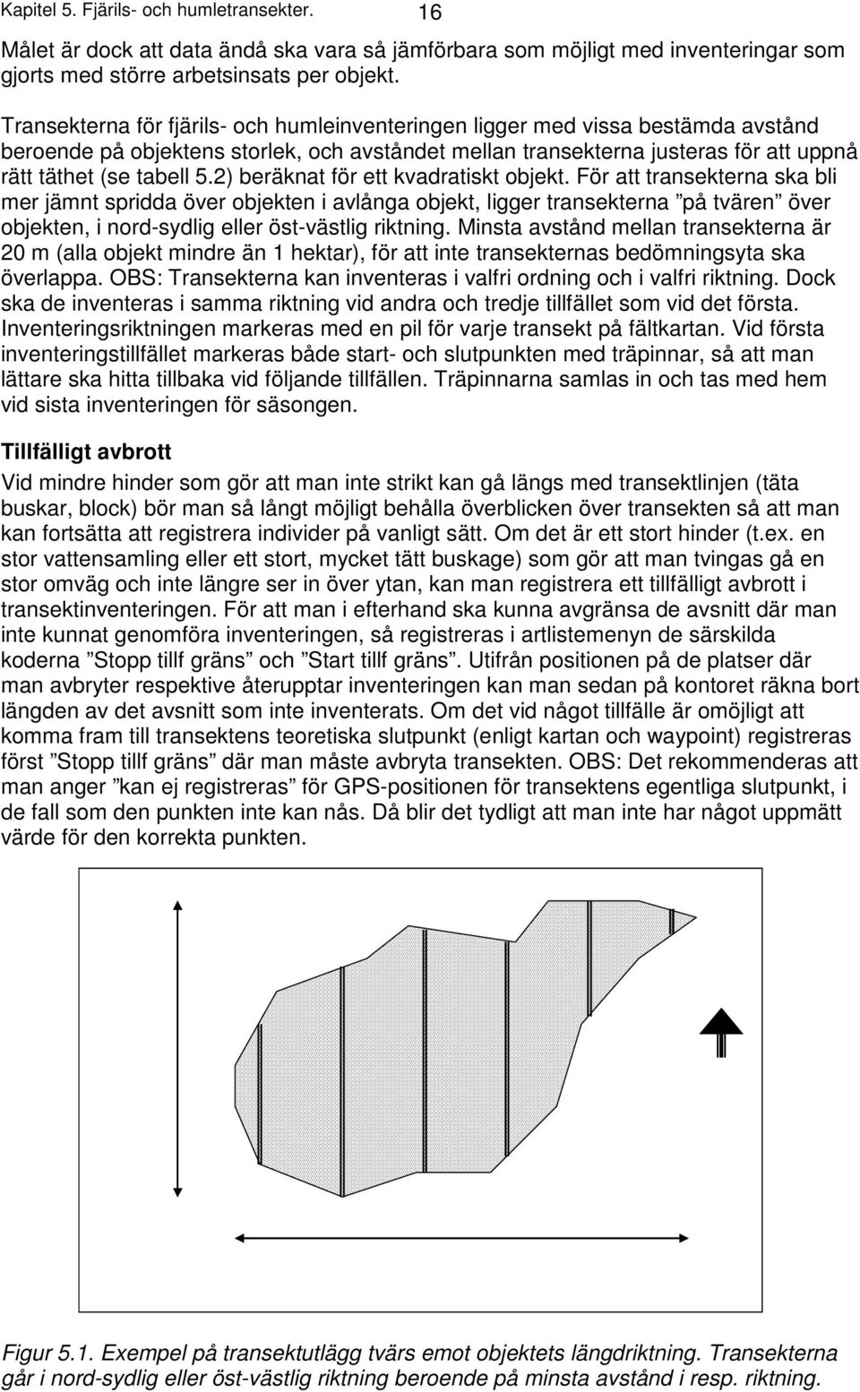 2) beräknat för ett kvadratiskt objekt.