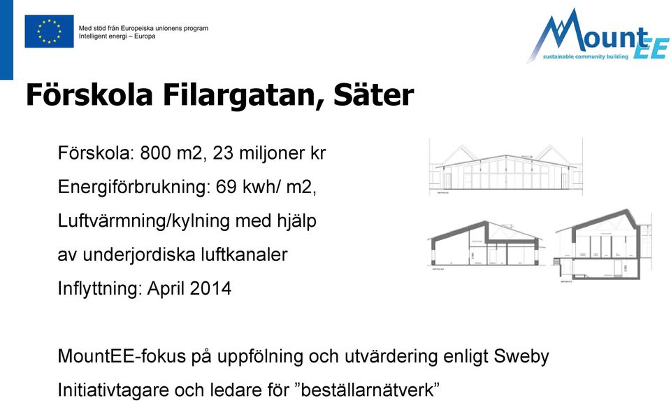 underjordiska luftkanaler Inflyttning: April 2014 MountEE-fokus på