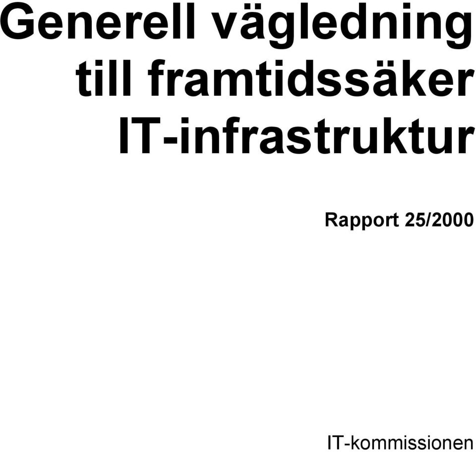 IT-infrastruktur