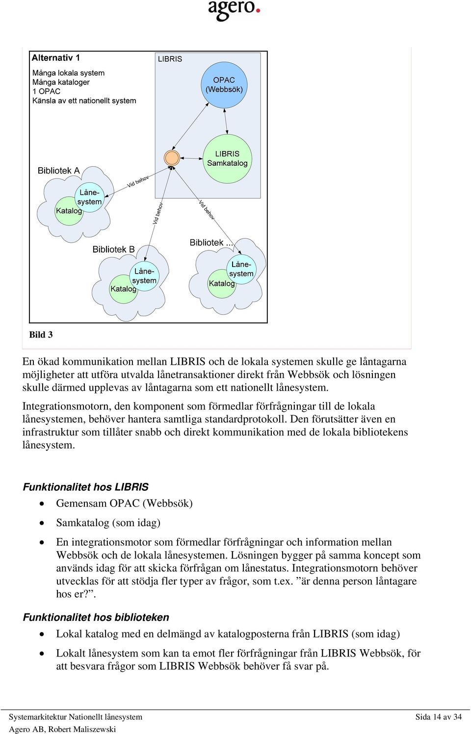 Den förutsätter även en infrastruktur som tillåter snabb och direkt kommunikation med de lokala bibliotekens lånesystem.