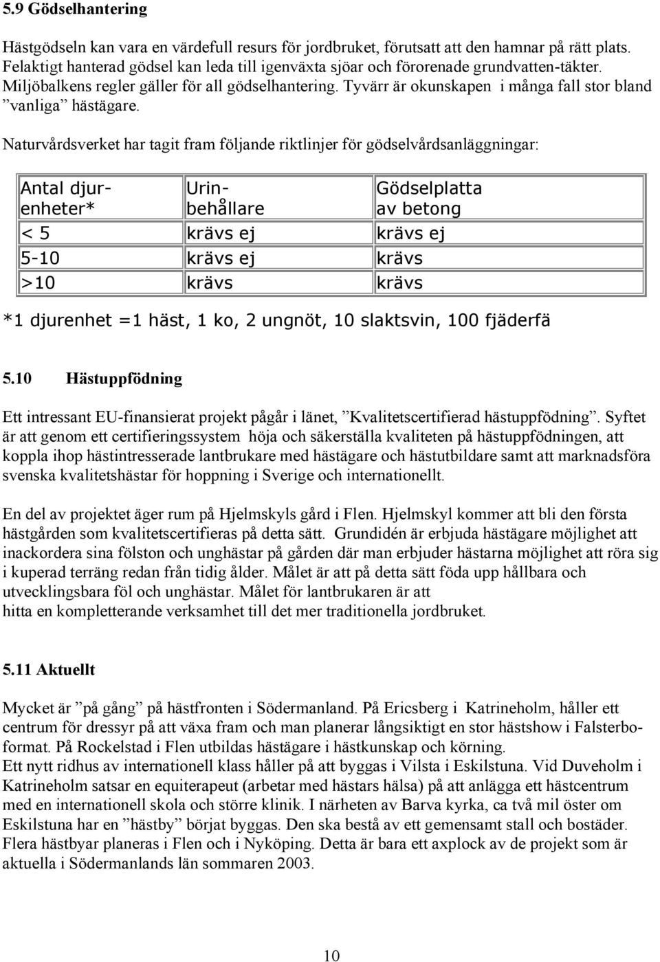 Tyvärr är okunskapen i många fall stor bland vanliga hästägare.