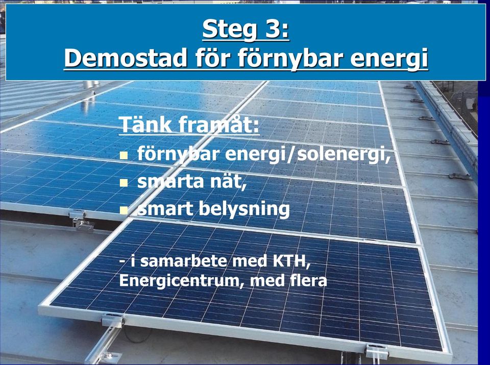 energi/solenergi, smarta nät, smart