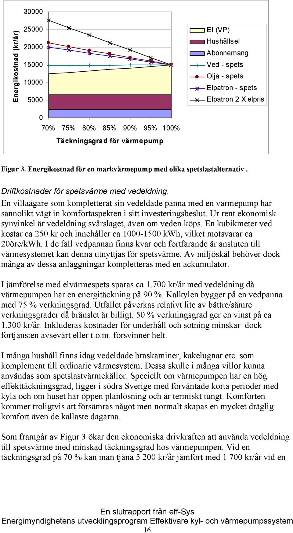 En villaägare som kompletterat sin vedeldade panna med en värmepump har sannolikt vägt in komfortaspekten i sitt investeringsbeslut.