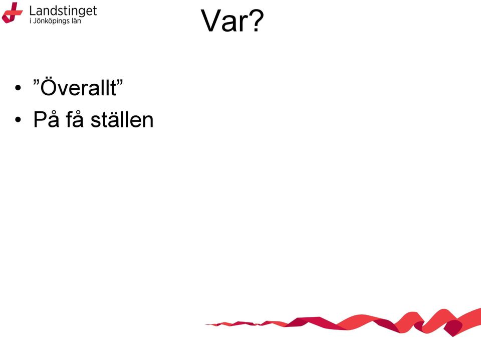 På få